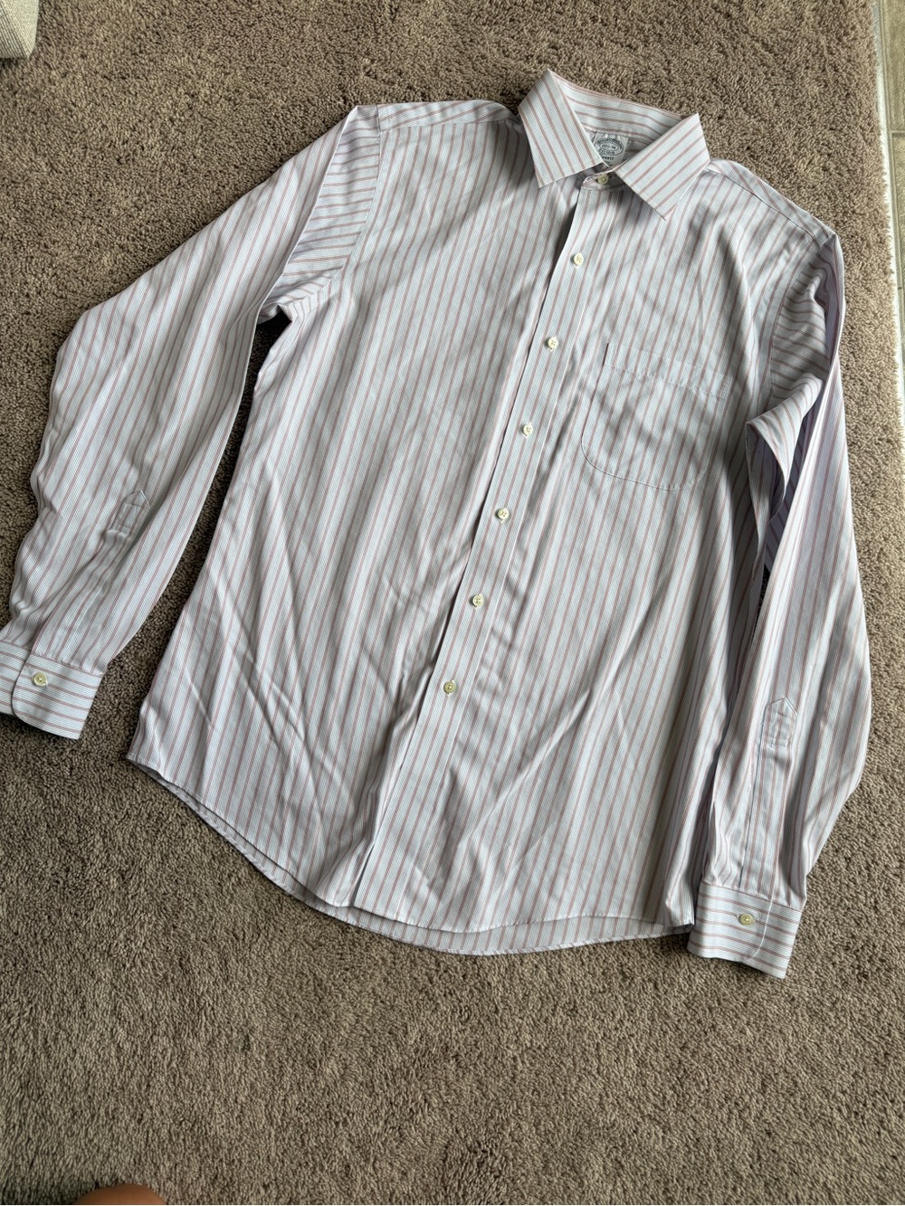 Brooks Brothers Dress Shirt with Stripes